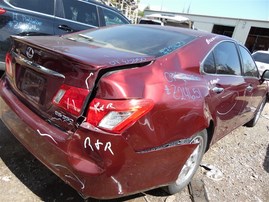 2007 Lexus ES350 Burgundy 3.5L AT #Z24651